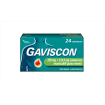 Gaviscon 24 Compresse menta 250mg + 133,5mg